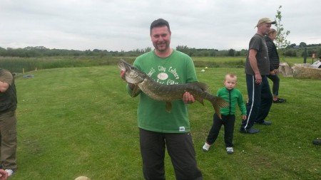 13lb pike from Ballyhoe 1 
